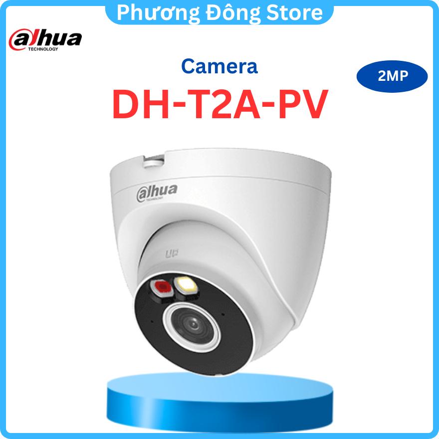 Camera Wifi DAHUA DH-T2A-PV 2M Ngoài Trời, Có Màu Ban Đêm, Đàm Thoại Hai Chiều và Có Cảnh Báo Chuyển Động - Hàng chính hãng