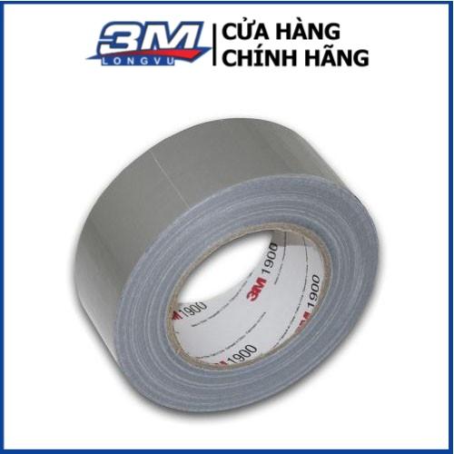 Băng Keo Vải Siêu Cường Đa Dụng 3M Value Duct Tape 1900 Sliver Chính Hãng - 47,7mm x 45,7m - 3M Long Vu