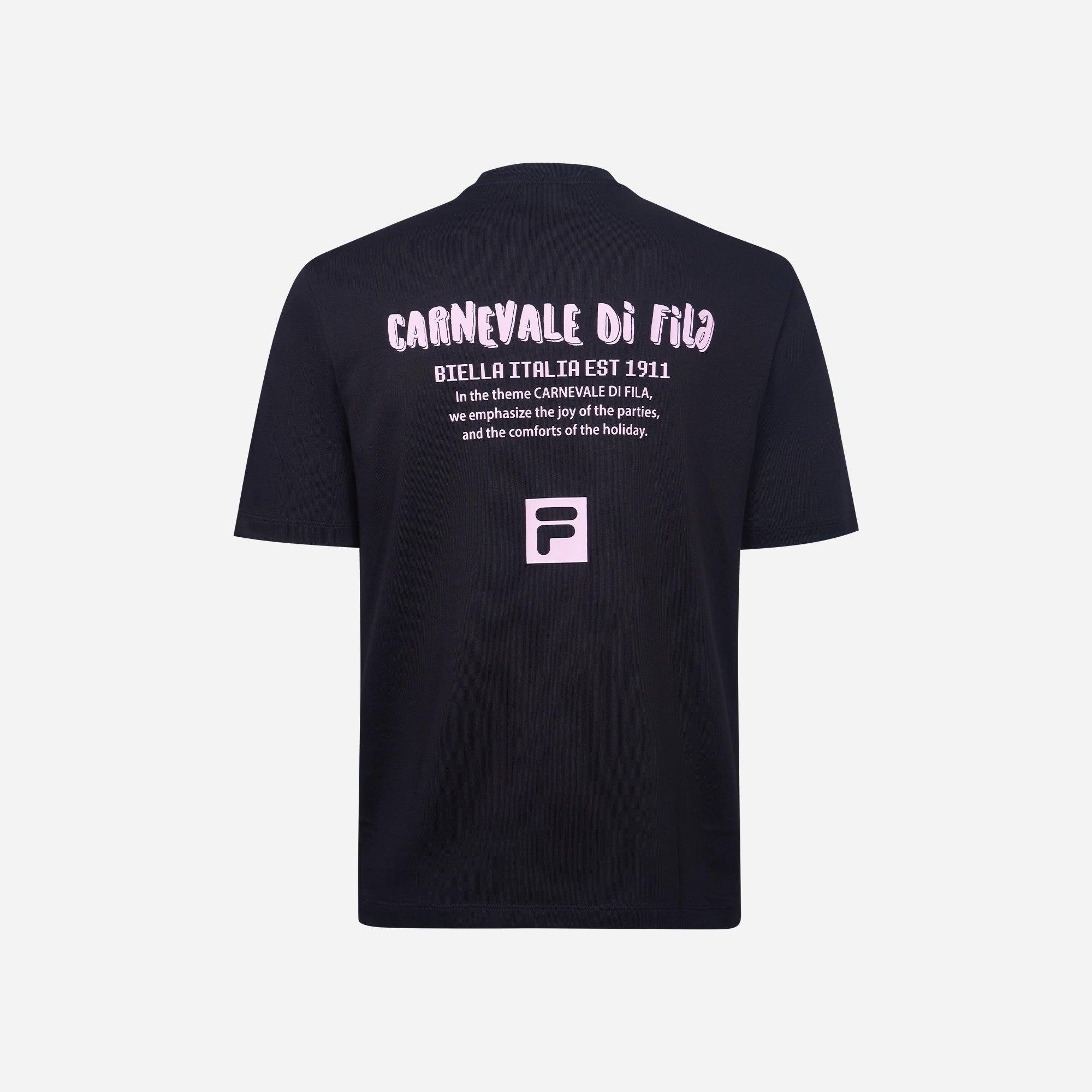 Áo thun tay ngắn thời trang unisex Fila - FW2RSF1017X-BLK