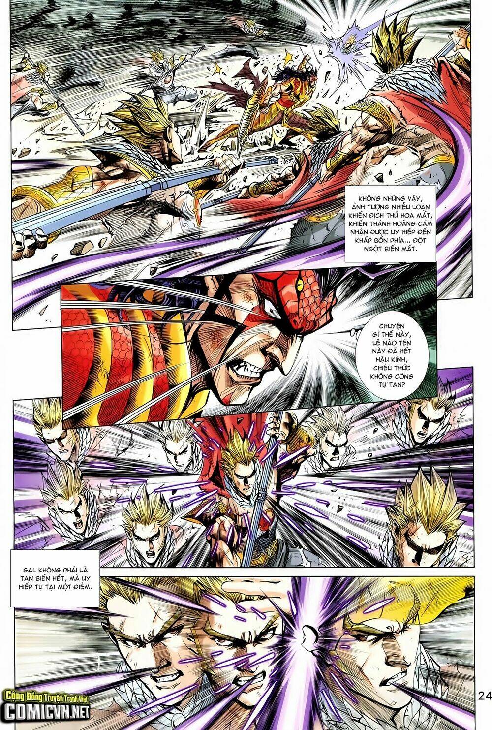 thần binh vấn thiên chapter 33 22