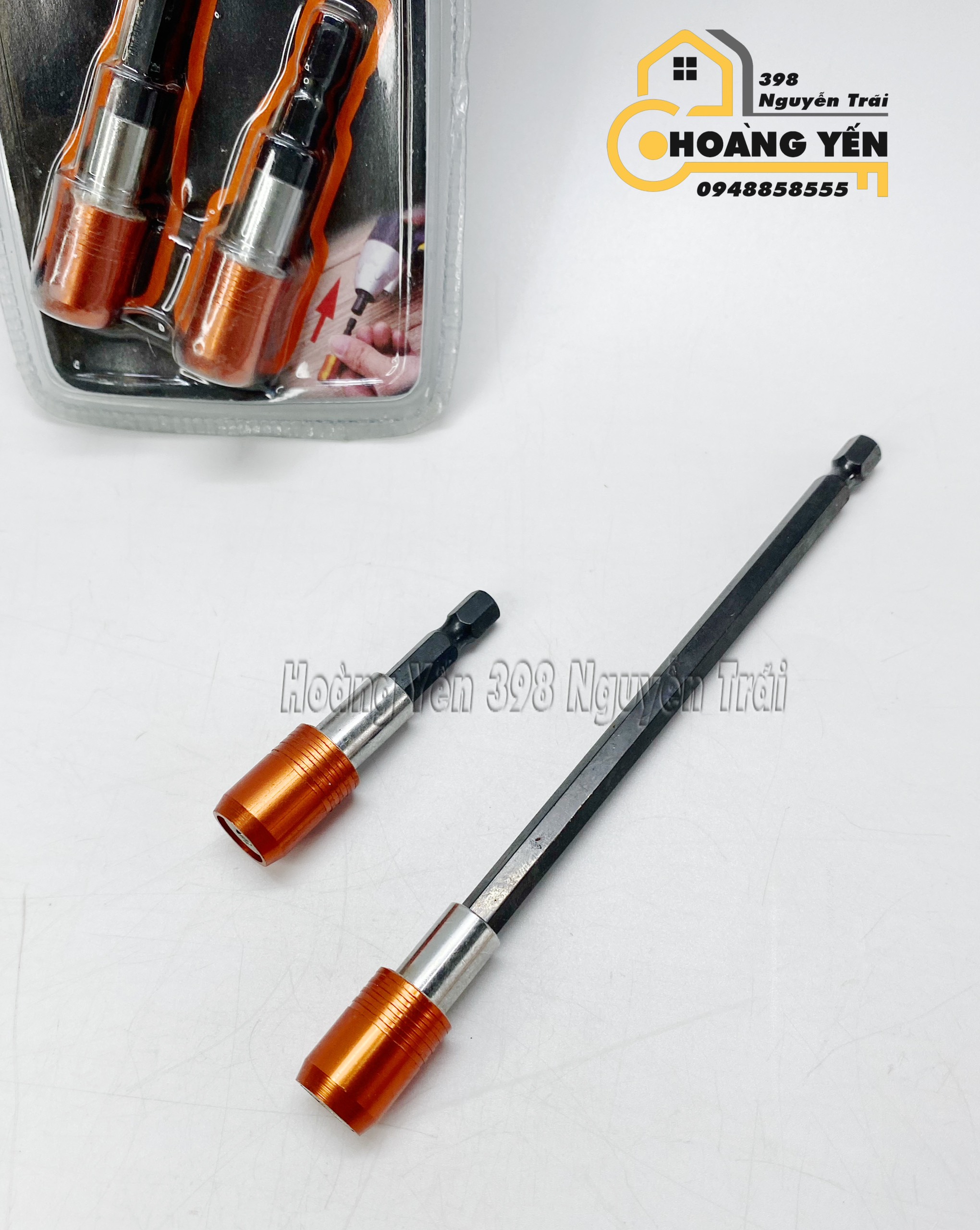 Đầu nối mũi bắt vít dùng cho máy pin 60mm/150mm 1/4'' Horusdy SDY-94059 Đầu nối thanh nhanh các mũi vít, đầu nối mũi bắt vít cao cấp, đầu nối mũi bắt vít bền