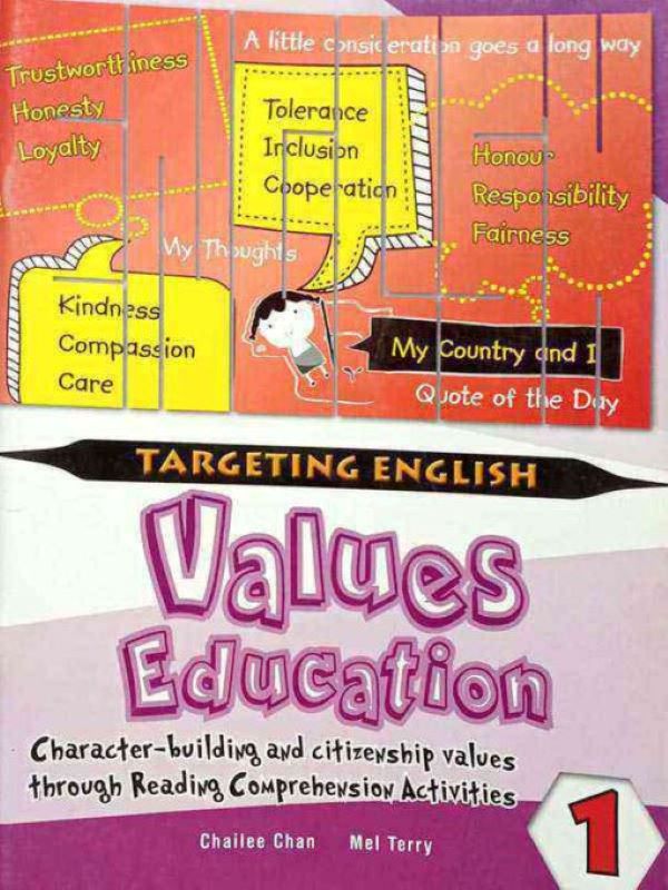 Targeting English Values Education Through Comprehension Book 1