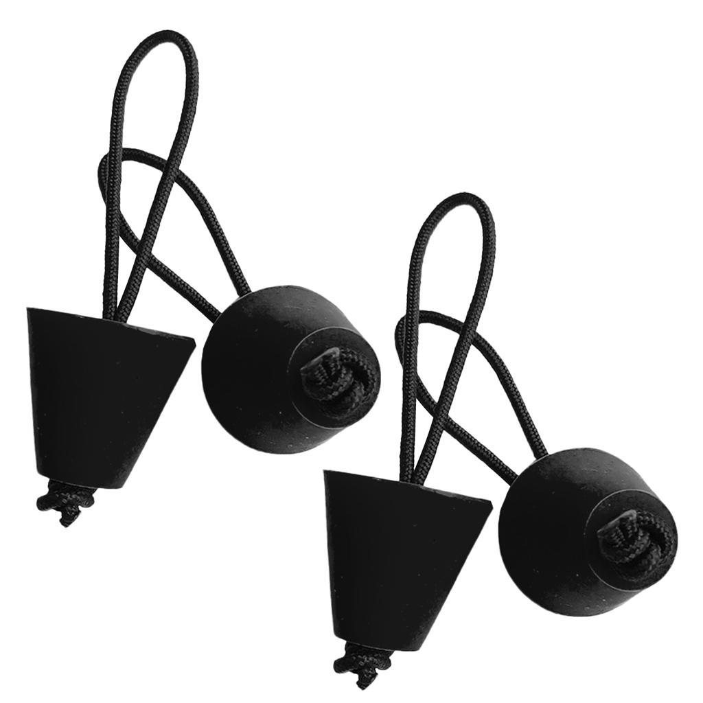8 Pieces Universal Kayak Scupper Plug Kit Canoe Drain Holes Stopper