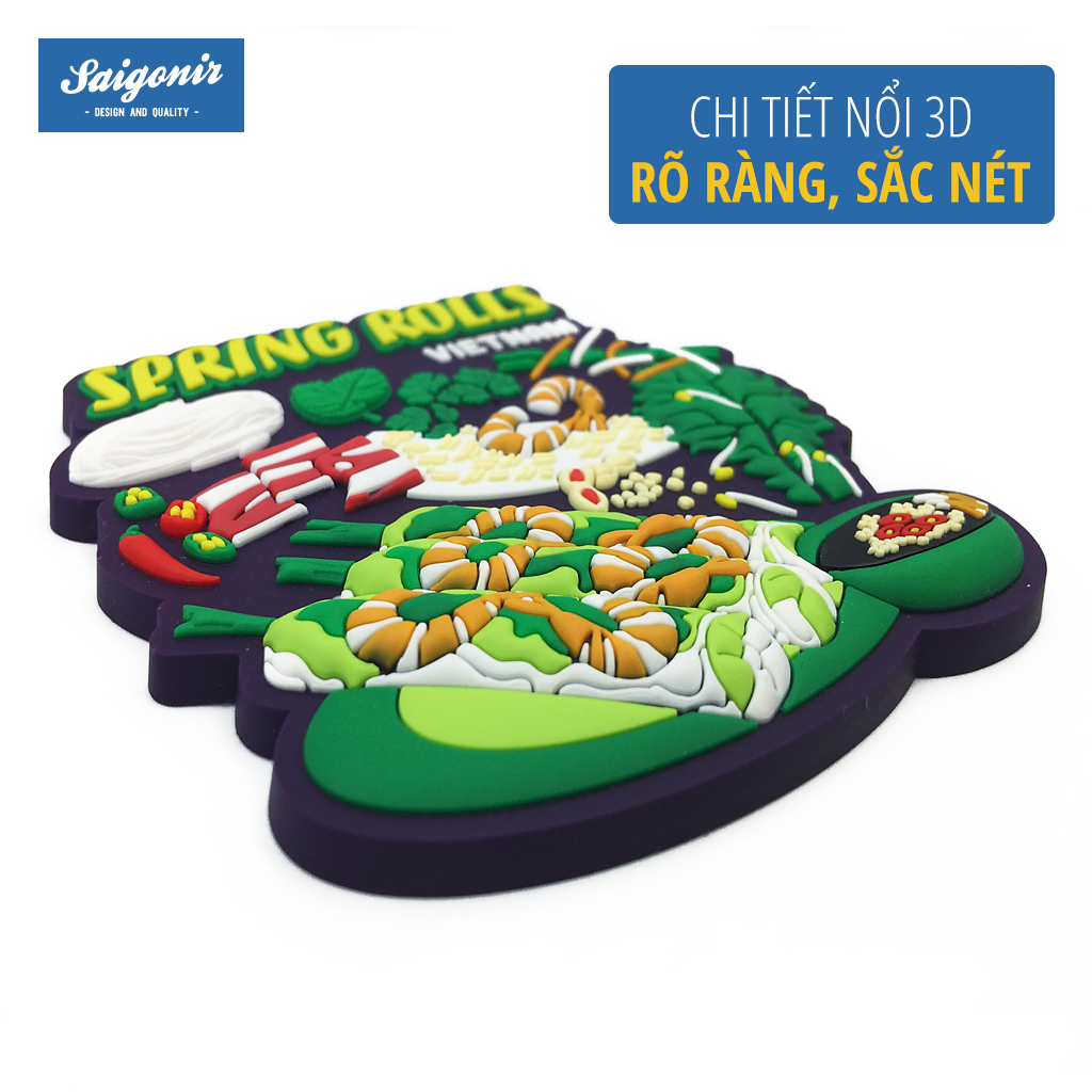 Tổng Hợp Nam Châm Hít Dán Trang Trí Tủ Lạnh Size M Saigonir - Hình Ảnh Việt Nam - Quà Tặng - Quà Lưu Niệm Việt Nam