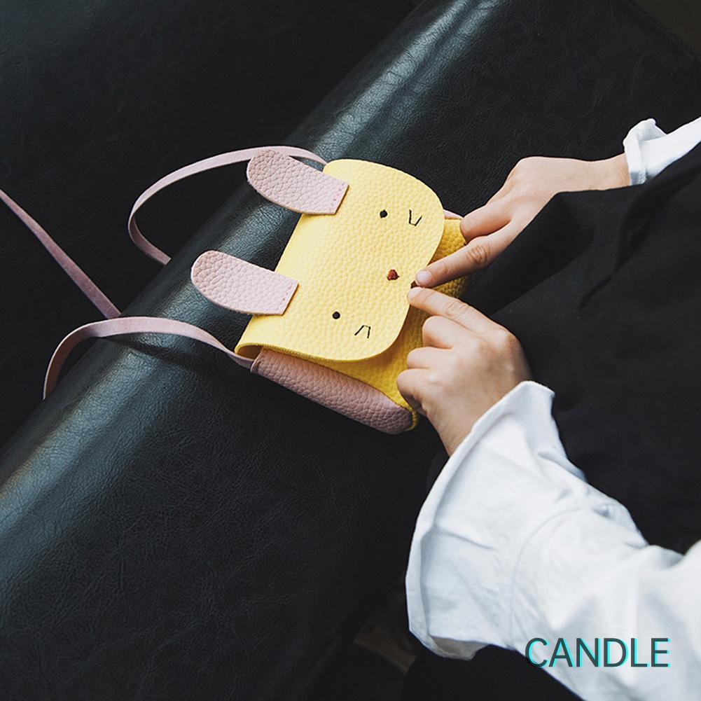 Túi Đeo Chéo Mini Hình Thỏ Xinh Xắn Cho Bé Gái