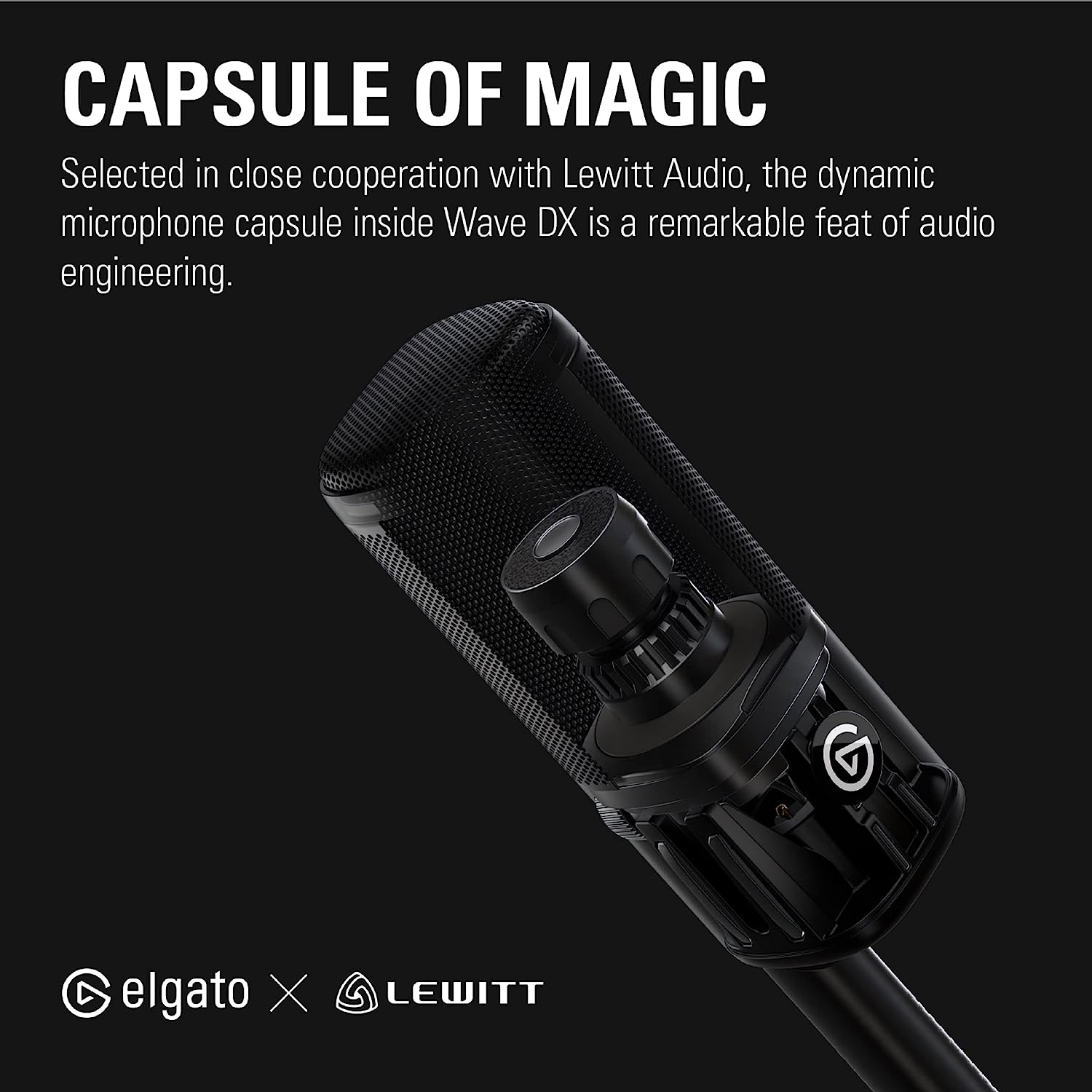 Thiết bị thu âm Microphone Elgato Wave DX_Mới, hàng chính hãng