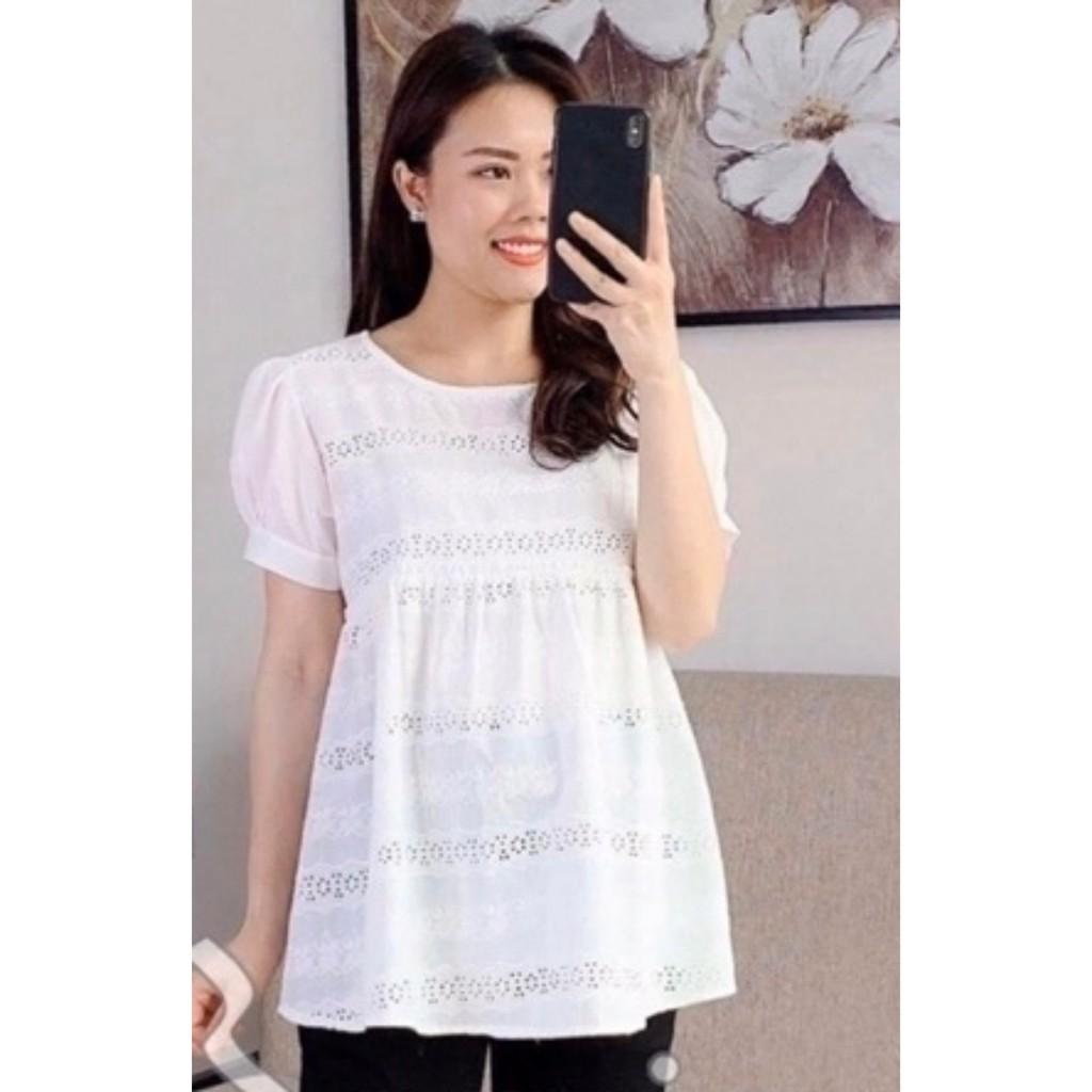 Áo bầu thời trang công sở-áo bầu thời trang - Tổng kho váy bầu