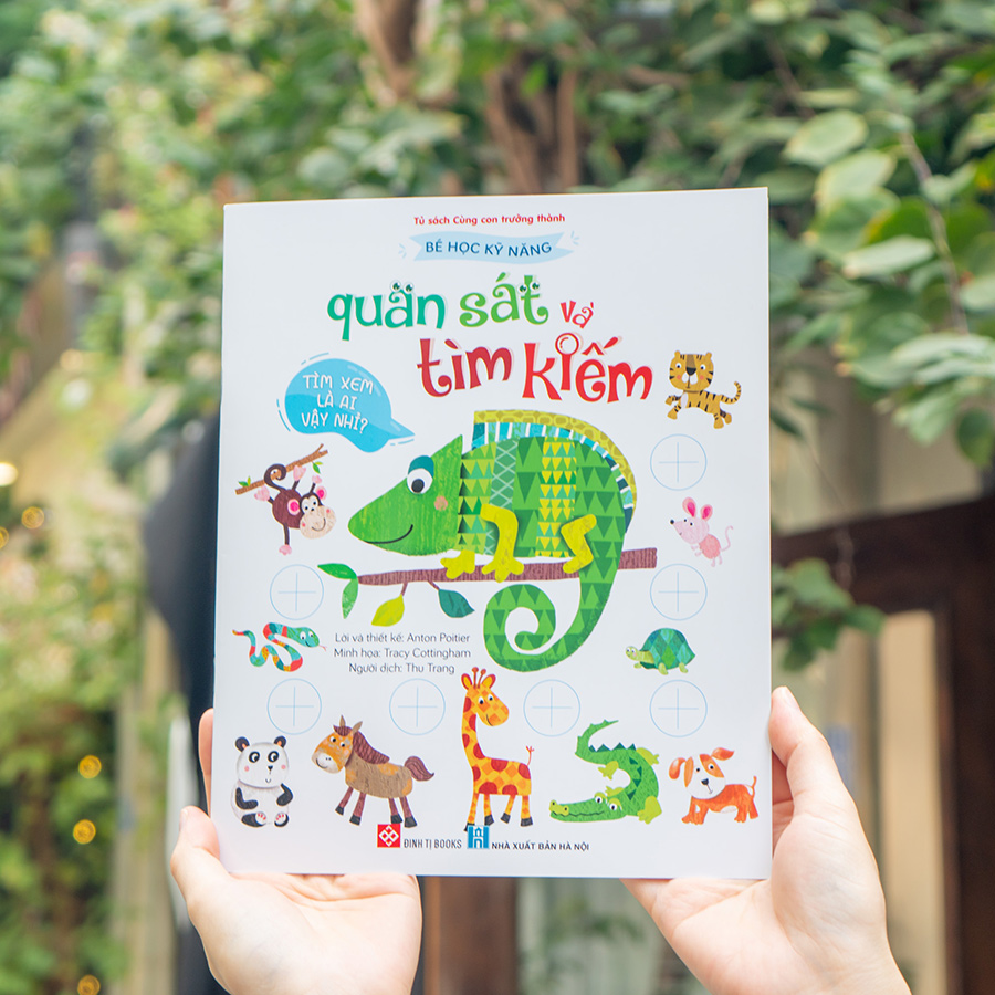 Bé Học Kỹ Năng Quan Sát Và Tìm Kiếm - Tìm Xem Là Ai Vậy Nhỉ?