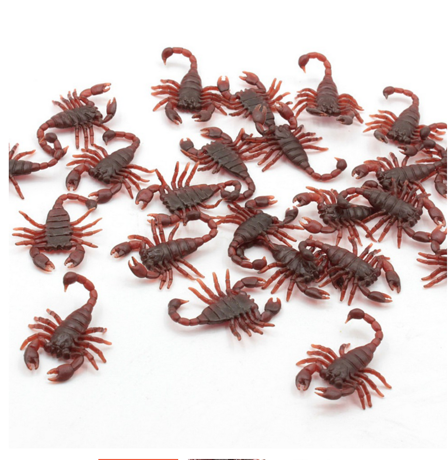 Mô hình con bọ cạp độc đáo - Đồ trang trí, quà tặng cho bé - Kích thước 4.5cm, chất liệu mềm an toàn thân thiện