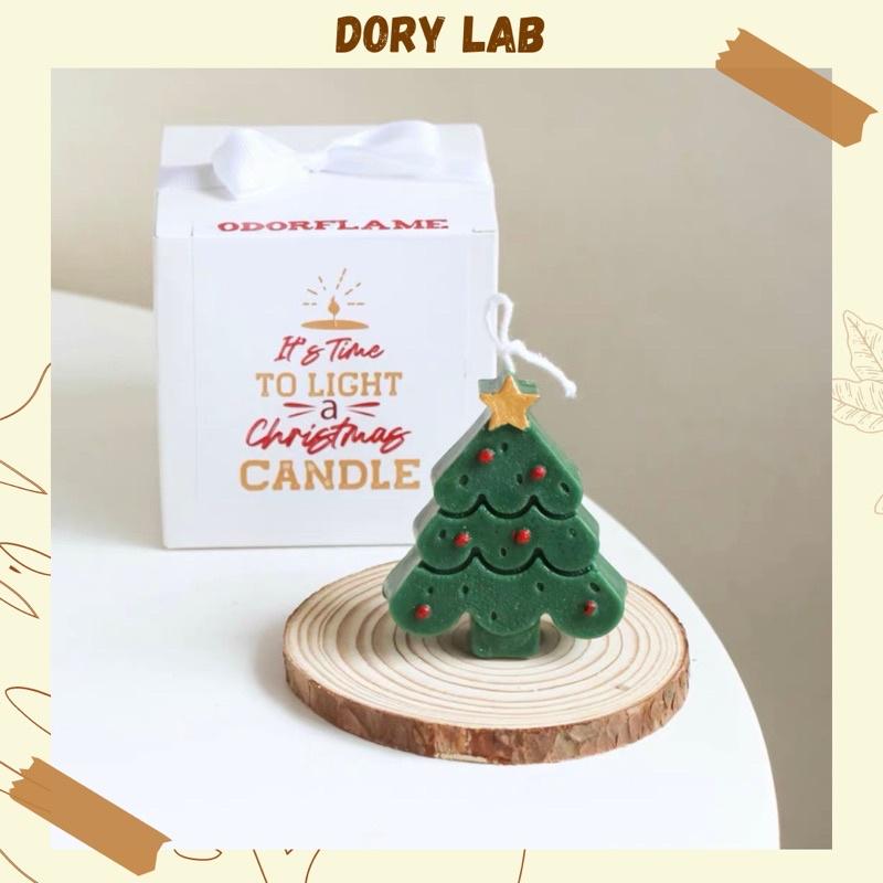 Nến Thơm Giáng Sinh Cây Thông 3 Tầng Nhiều Màu Sắc - Dory Lab