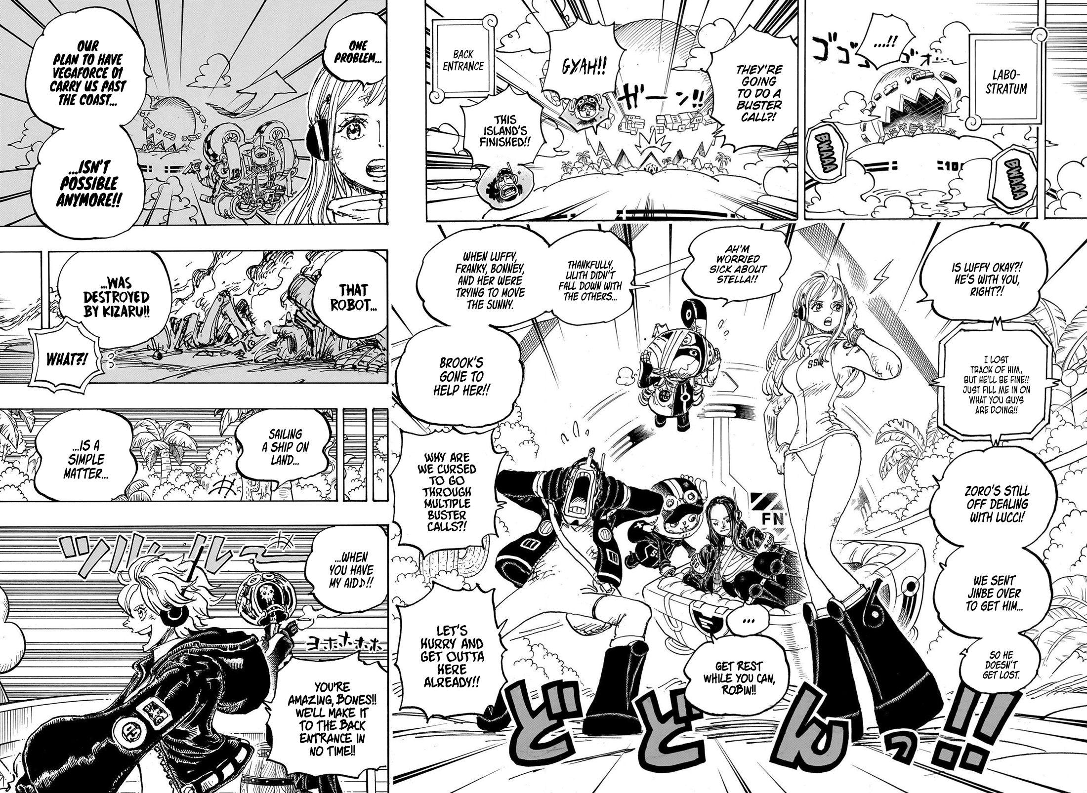 đảo hải tặc - one piece chapter 1105 6