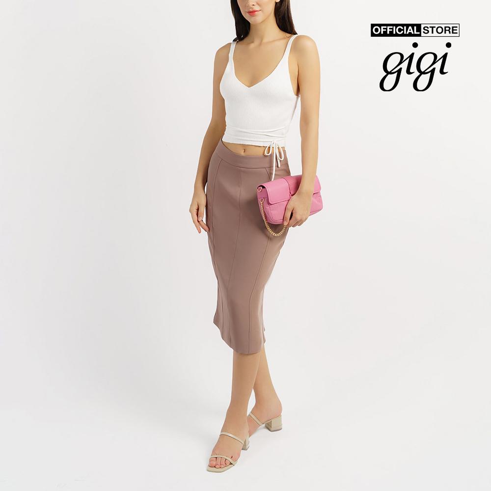 GIGI - Áo kiểu nữ hai dây cổ V phom ôm nữ tính G1305K212722