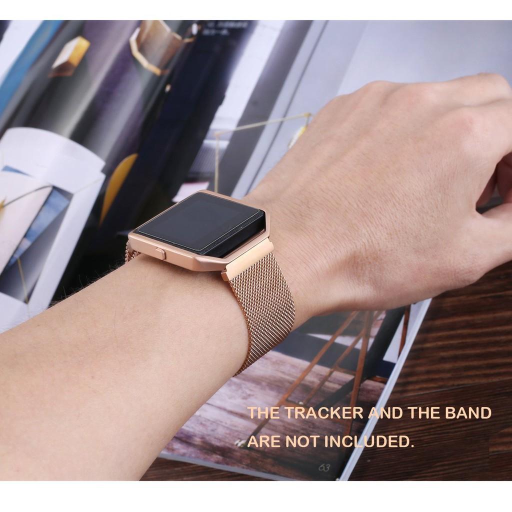 Khung thép không gỉ cao cấp cho đồng hồ thông minh Fitbit Blaze