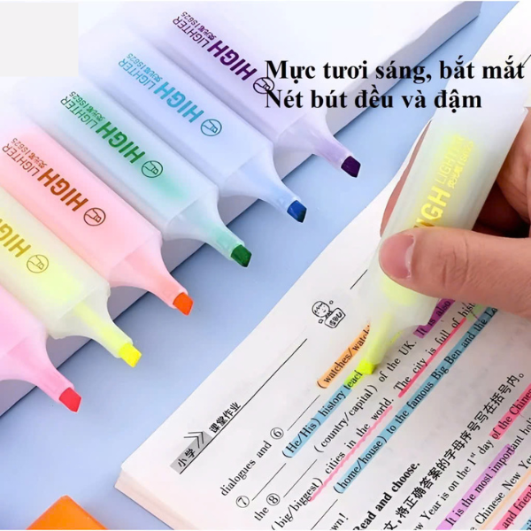 Bút Nhớ Dòng Deli, Bút Highlight