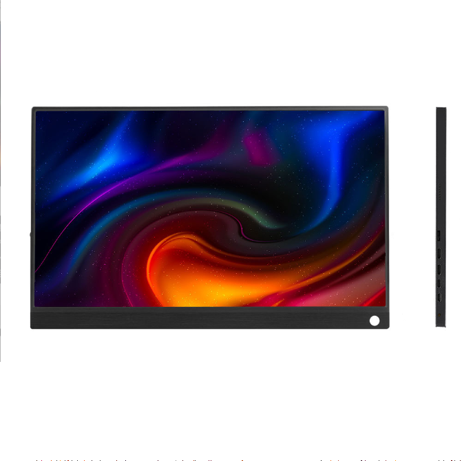 Màn hình di động 15.6inch Dual mini HDMI Dual TypeC DOLPHIN PP 1080p 60Hz HDR