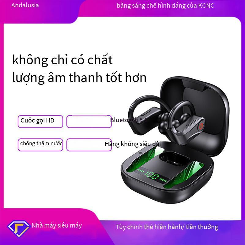 Giao hàng nhanh mẫu mã riêng tai nghe bluetooth true wireless nhét tai thể thao chạy bộ chống ồn pin khủng thời lượng pin in-ear siêu lâu