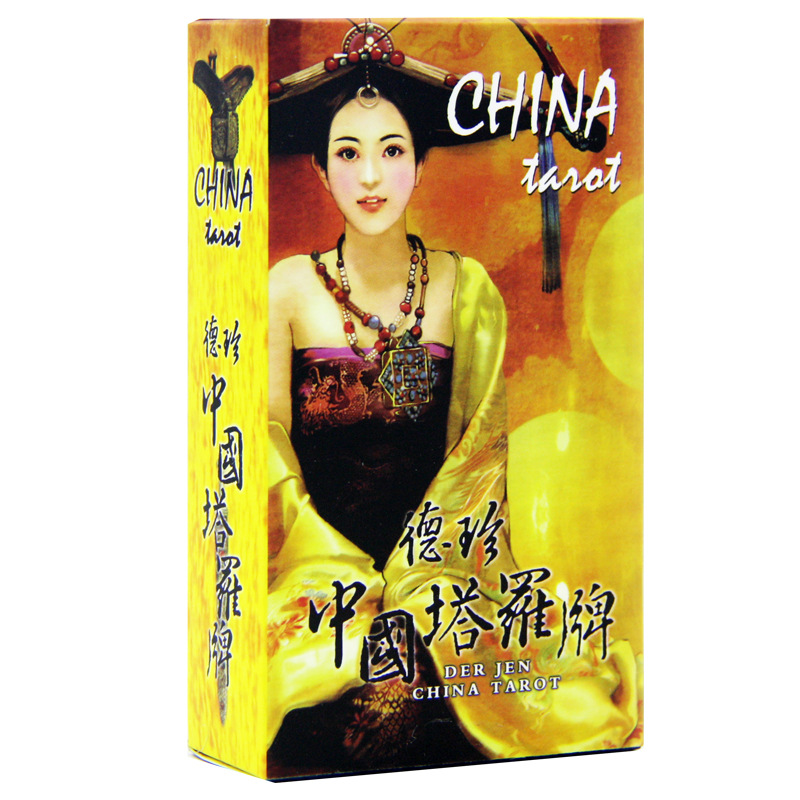 Combo  Bộ Bài Bói China Tarot Cao Cấp và Khăn Trải Bàn Tarot