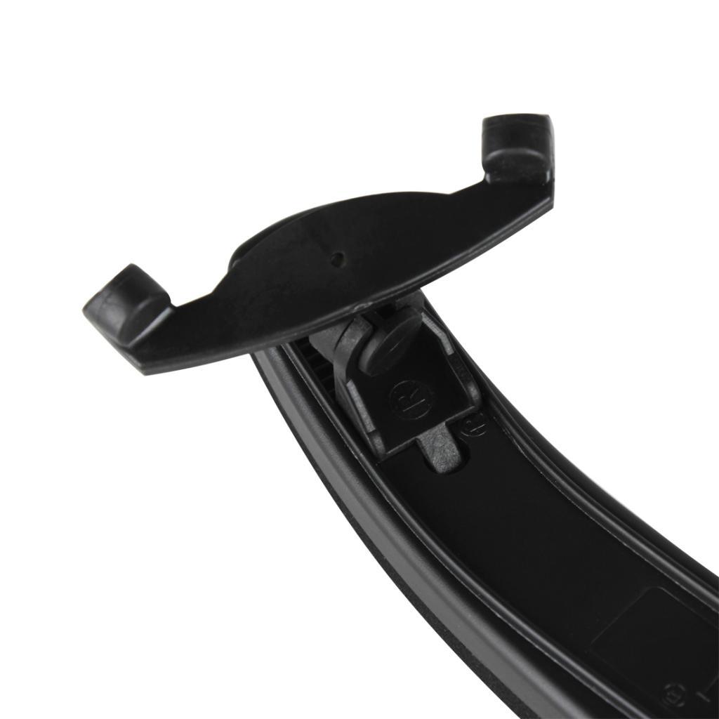 Durable Black Plastic Violins Fiddle Shoulder Rest for 3/4 4/4 Violin