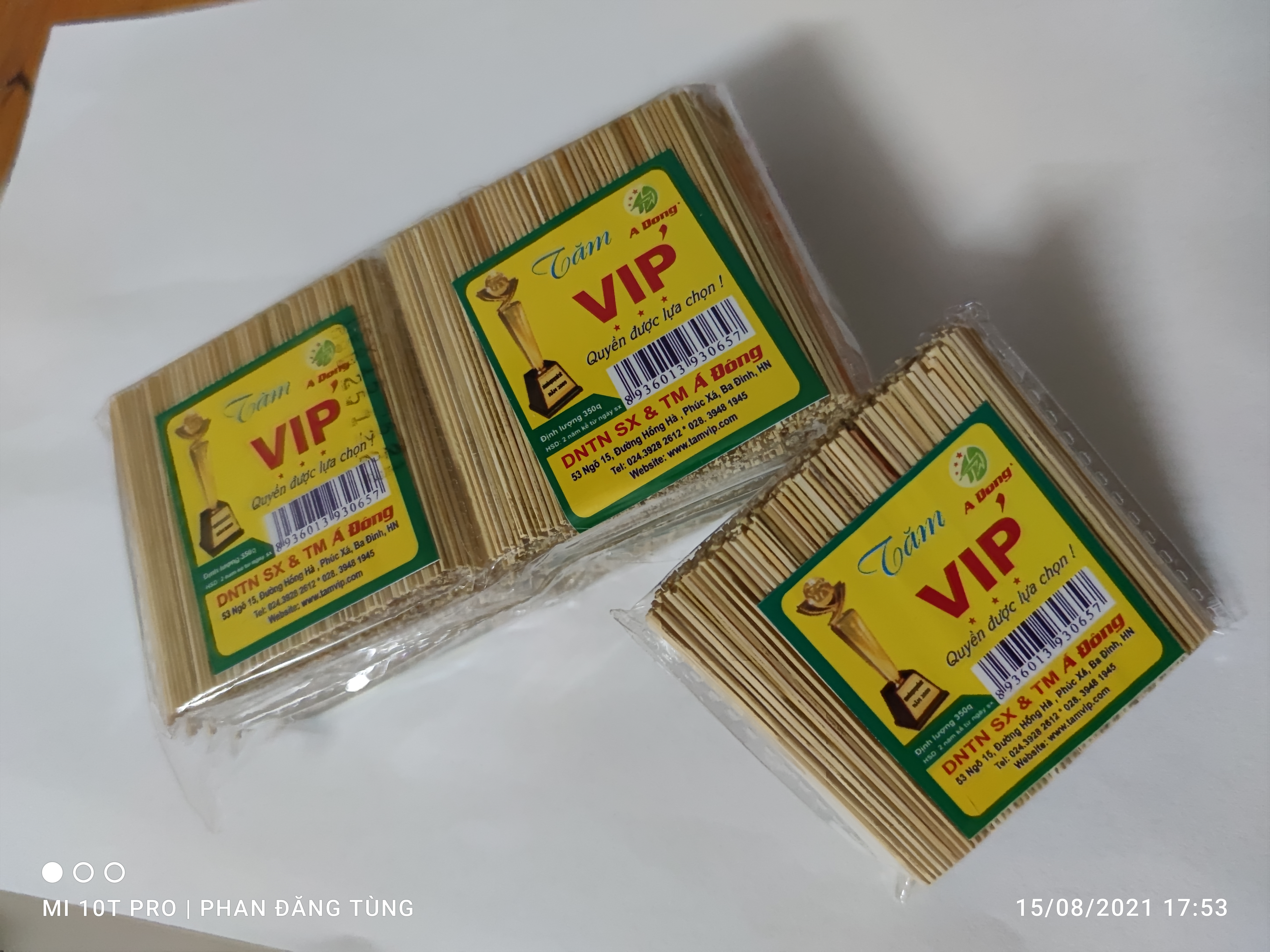 Bịch 10 gói tăm vip ( 200g)