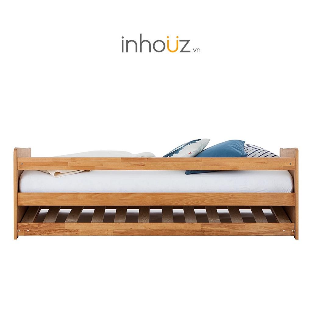 Giường ngủ gỗ kéo gọn 2 chỗ nằm thông minh - Multi-storage bed - INHOUZ - HOGG0002