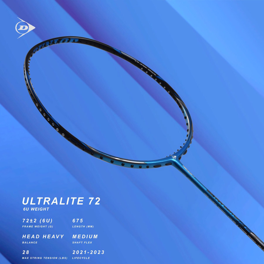 Vợt cầu lông Dunlop Ultra lite 72 G6 - vợt công