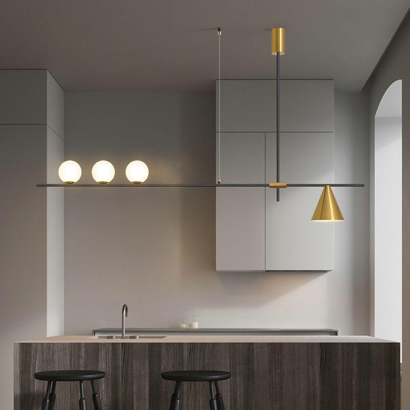 Đèn thả PICRI kiểu dáng độc đáo, hiện đại trang trí nội thất cao cấp - kèm bóng LED chuyên dụng.