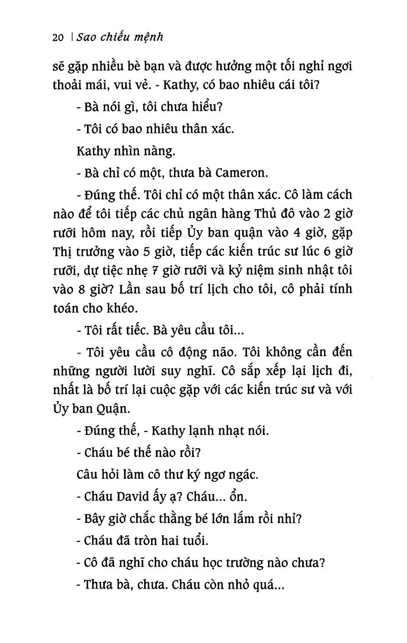 Sách Sao Chiếu Mệnh