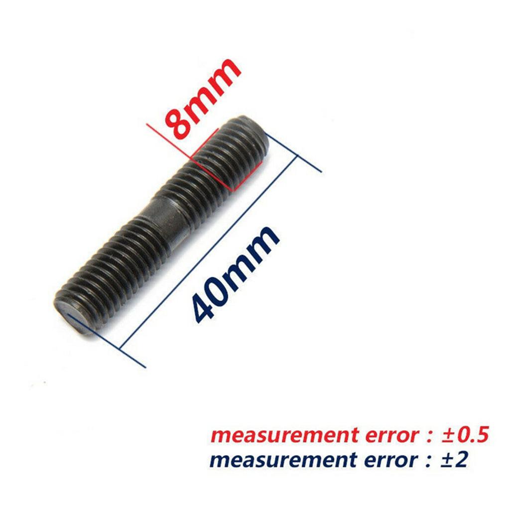9 X Turbo Studs +Lock Nut for S13 S14 S15 CA18 Garrett T2 T25 T28 Tu