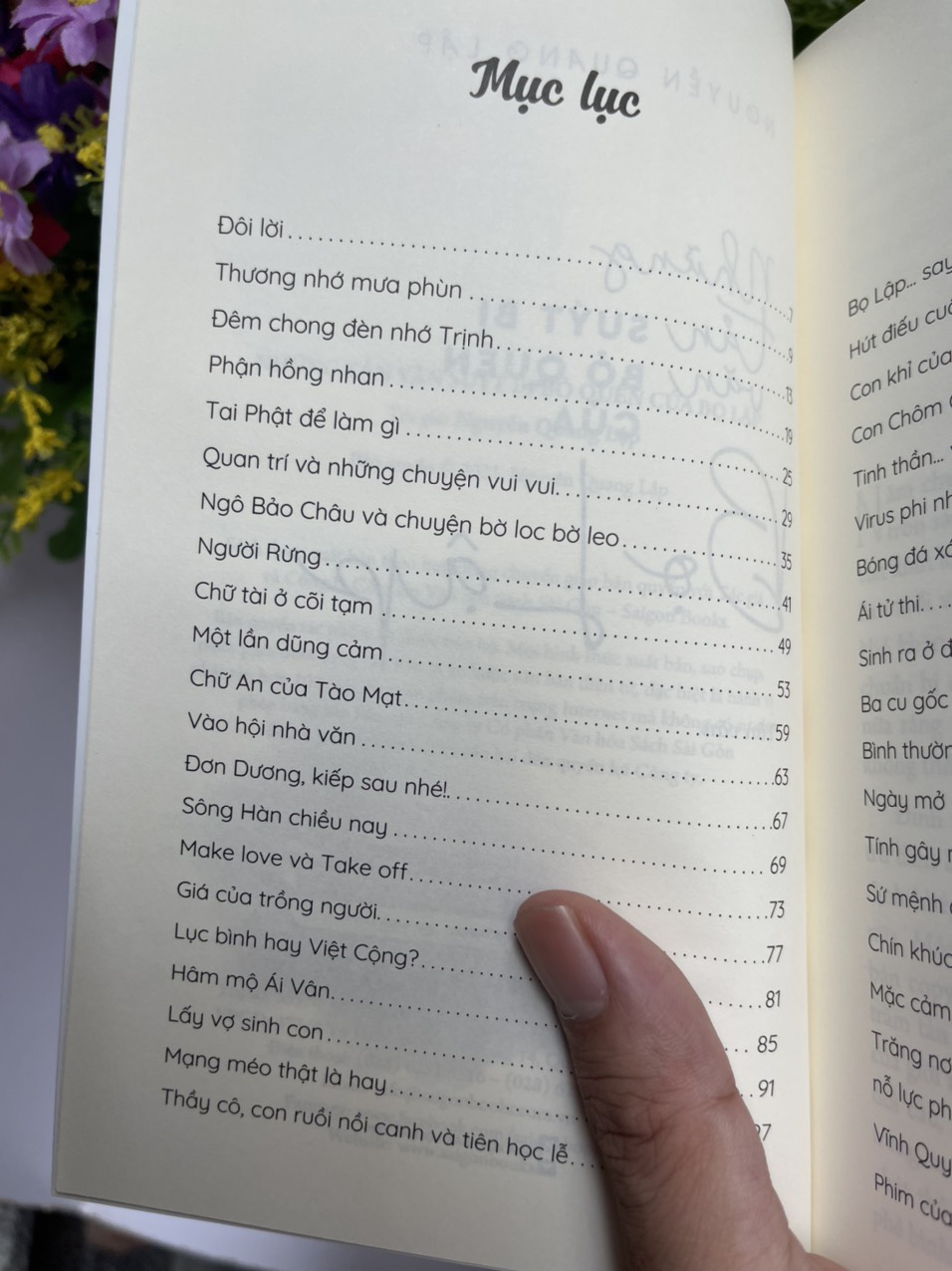 NHỮNG TẢN VĂN SUÝT BỊ BỎ QUÊN CỦA BỌ LẬP - Nguyễn Quang Lập - Saigon Books- NXB Bản Hội Nhà Văn