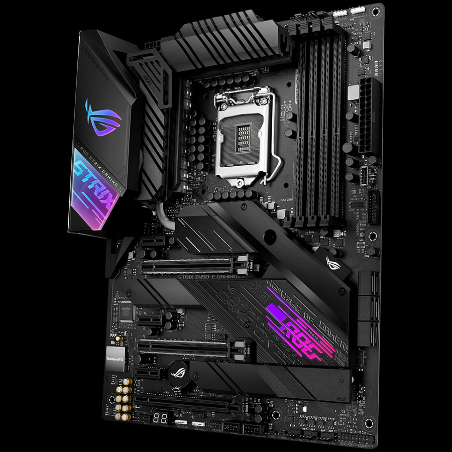 Bo Mạch Chủ Mainboard ASUS ROG STRIX Z490-E GAMING - Hàng Chính Hãng