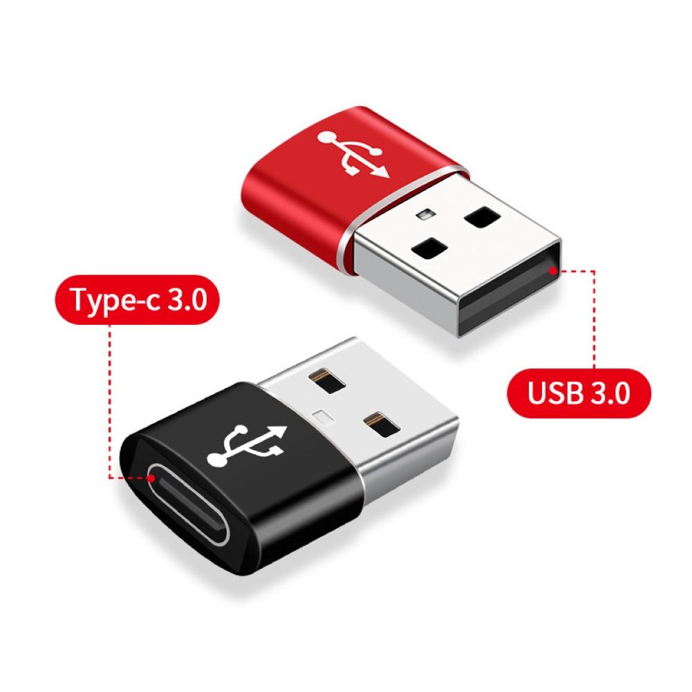 Mini Type-C Female to USB 3.0 Male Adapter Data Transfer Charging OTG Connector