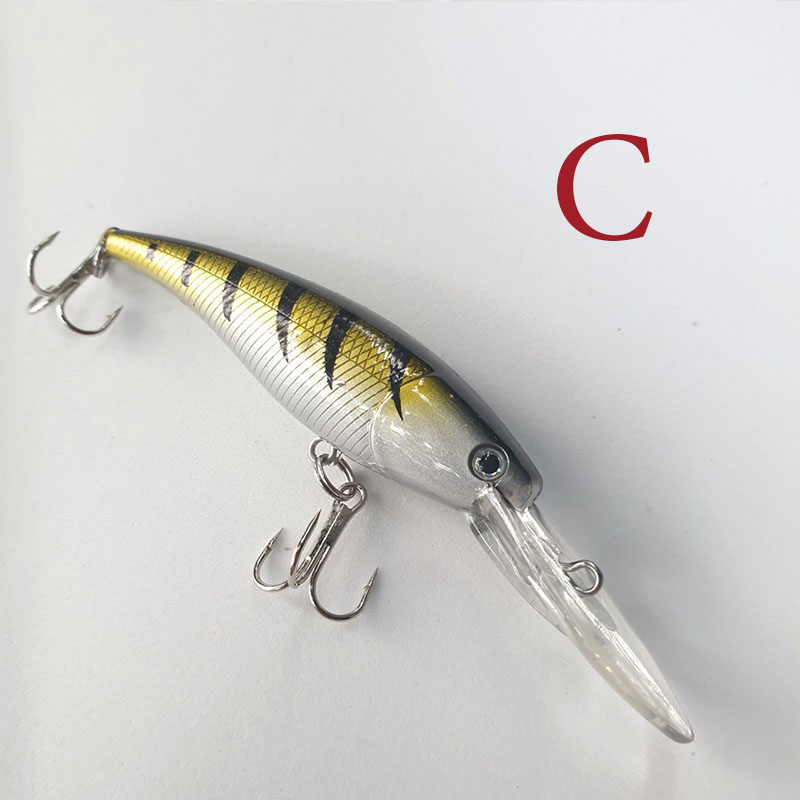 Mồi câu lure cá giả 9cm 7g mồi lure cá lóc, cá chẽm, rô phi mua 5 con tặng hộp đựng M11