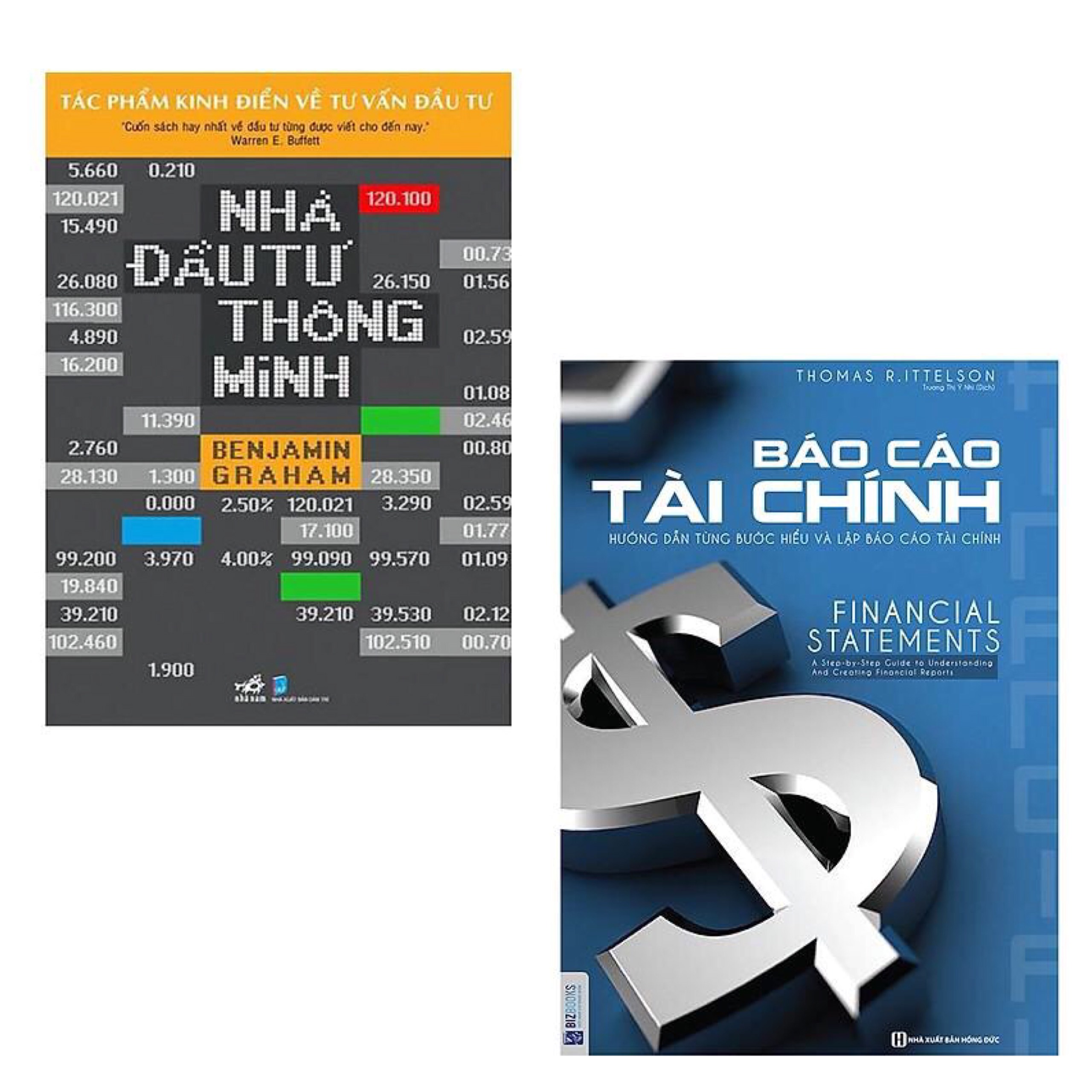 Combo 2 Cuốn Đọc Hiểu Tài Chính :Nhà Đầu Tư Thông Minh + Báo Cáo Tài Chính - Hướng Dẫn Từng Bước Hiểu Và Lập Báo Cáo Tài Chính (Những Cuốn Sách Giúp Bạn Hiểu Hơn Về Tài Chính )