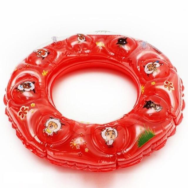 PHAO TRÒN 2 LỚP TẬP BƠI CHO BÉ, Phao Bơi Tròn Cho Bé Đường Kính 60,70cm
