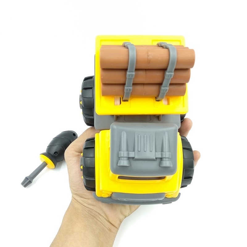 Đồ chơi lắp ráp Vecto DIY - Xe chở gỗ OK1013