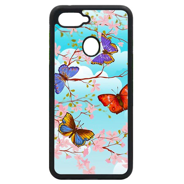 Ốp lưng cho Oppo F9 BƯỚM 4 MÀU 1 - Hàng chính hãng