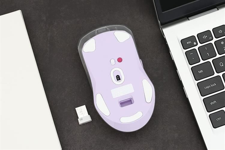 Chuột Gaming Không Dây Rapoo VT9 Air 4K Transparent – Siêu Nhẹ 49g, Cảm Biến 4K, Thiết Kế Trong Suốt Cực Đẹp - Hàng Chính Hãng