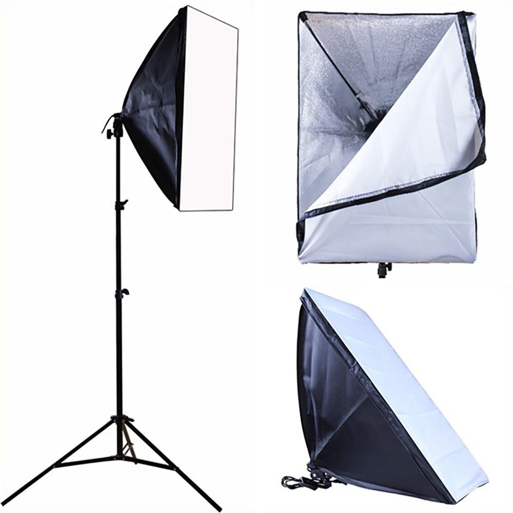 Combo Soft box 70 x 50cm và chân đèn cao cho studio (có nhiều tùy chọn combo và tách lẻ)