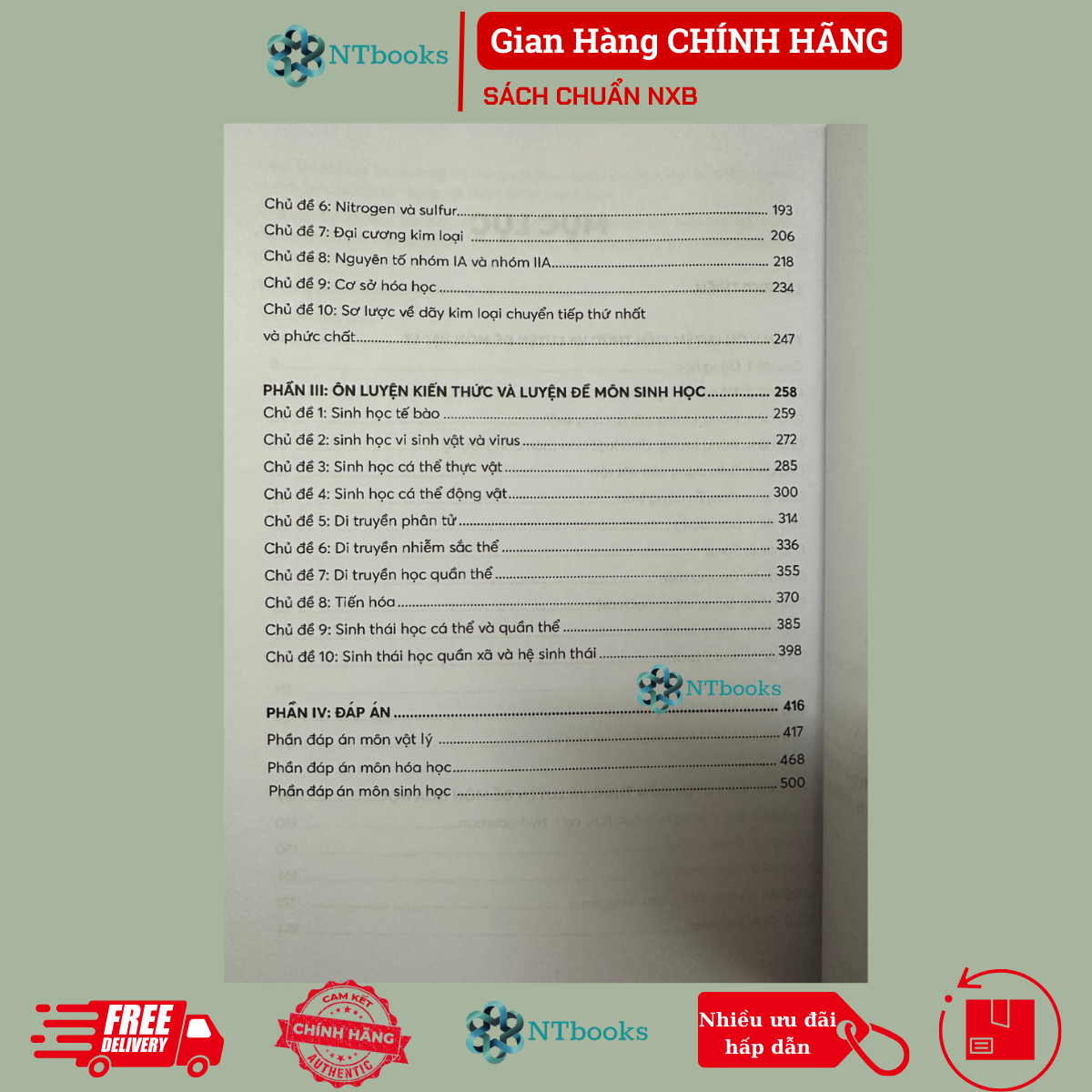 Combo 2 cuốn sách Trọng tâm kiến thức &amp; câu hỏi ôn luyện các môn Khoa học Tự nhiên + Xã hội