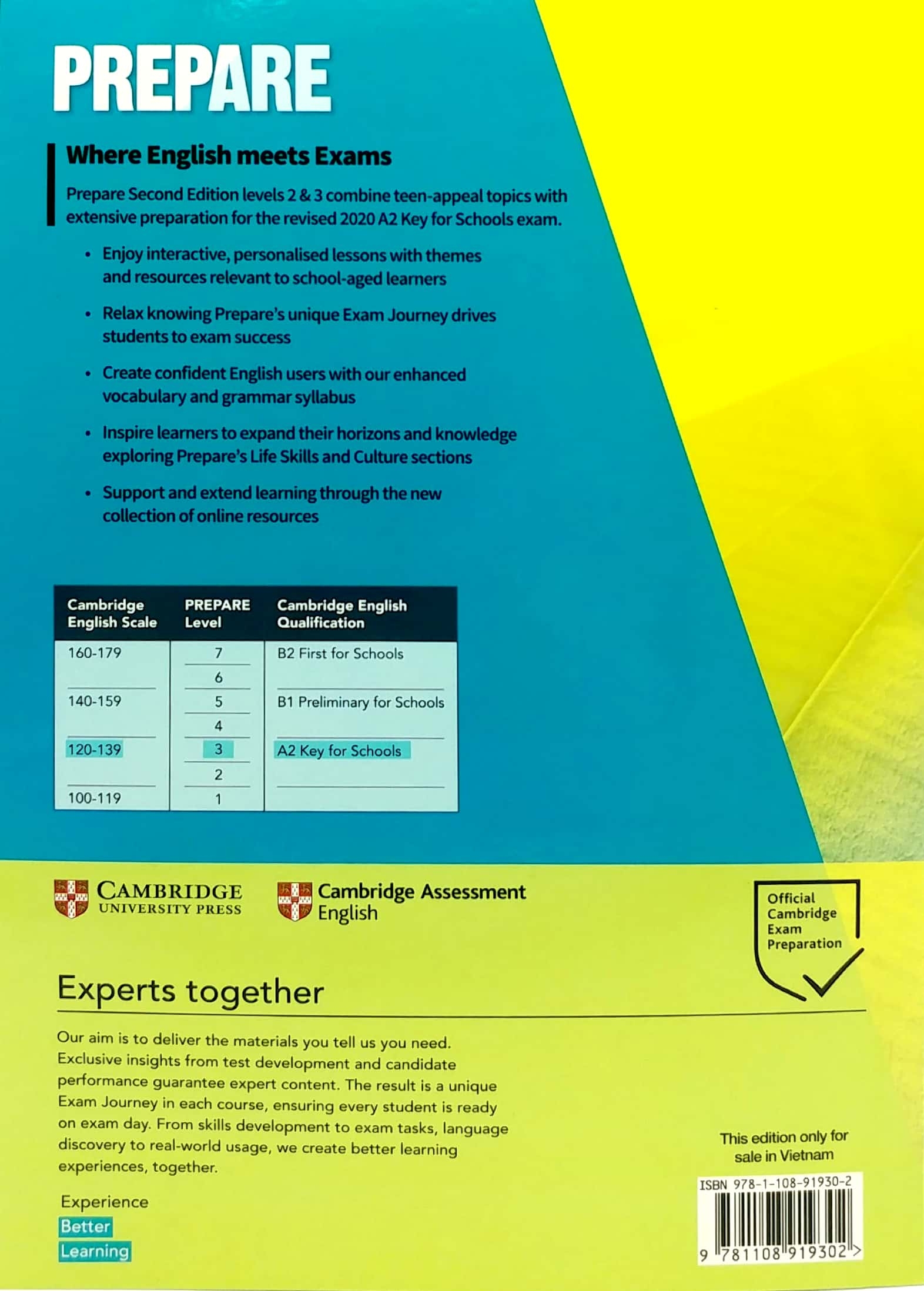 Prepare A2 Level 3 Workbook With Audio Download