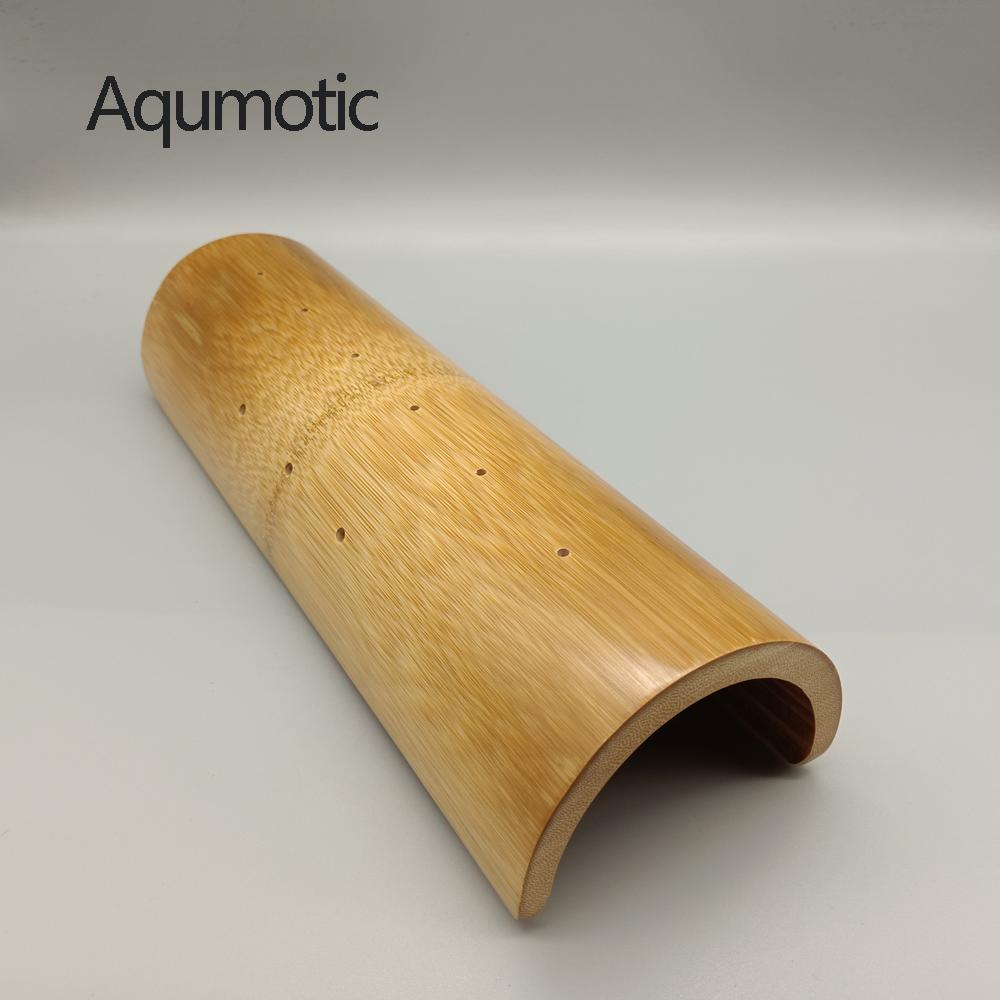 Aqumotic Tre Gối Cổ Gỗ Hình Chữ U Gỗ Vật Lý Trị Liệu Thắt Lưng Đặt Lại Gối Lực Kéo Sửa Chữa Ngủ Cứng