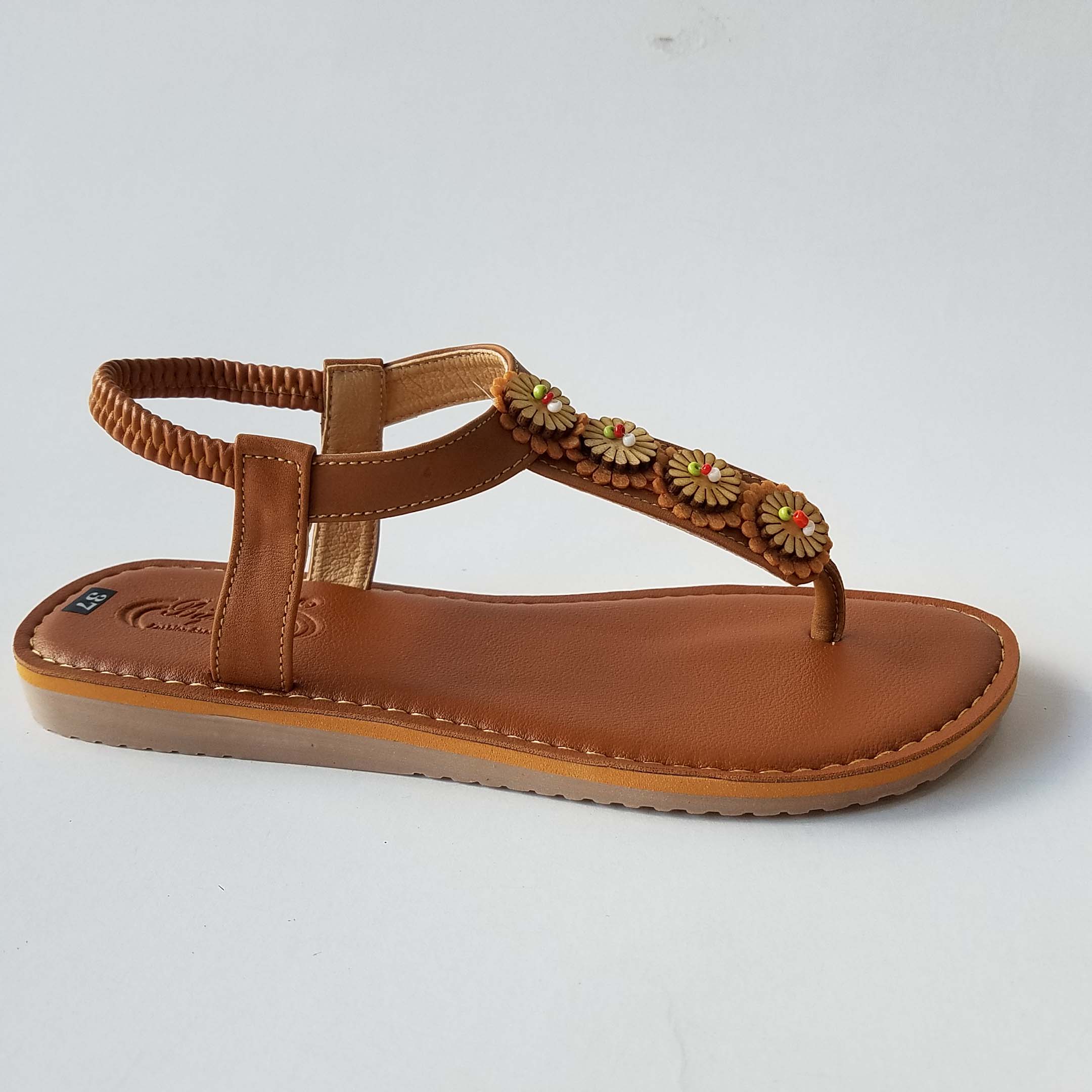 Giày sandal nữ da bò thật cao cấp HKT260