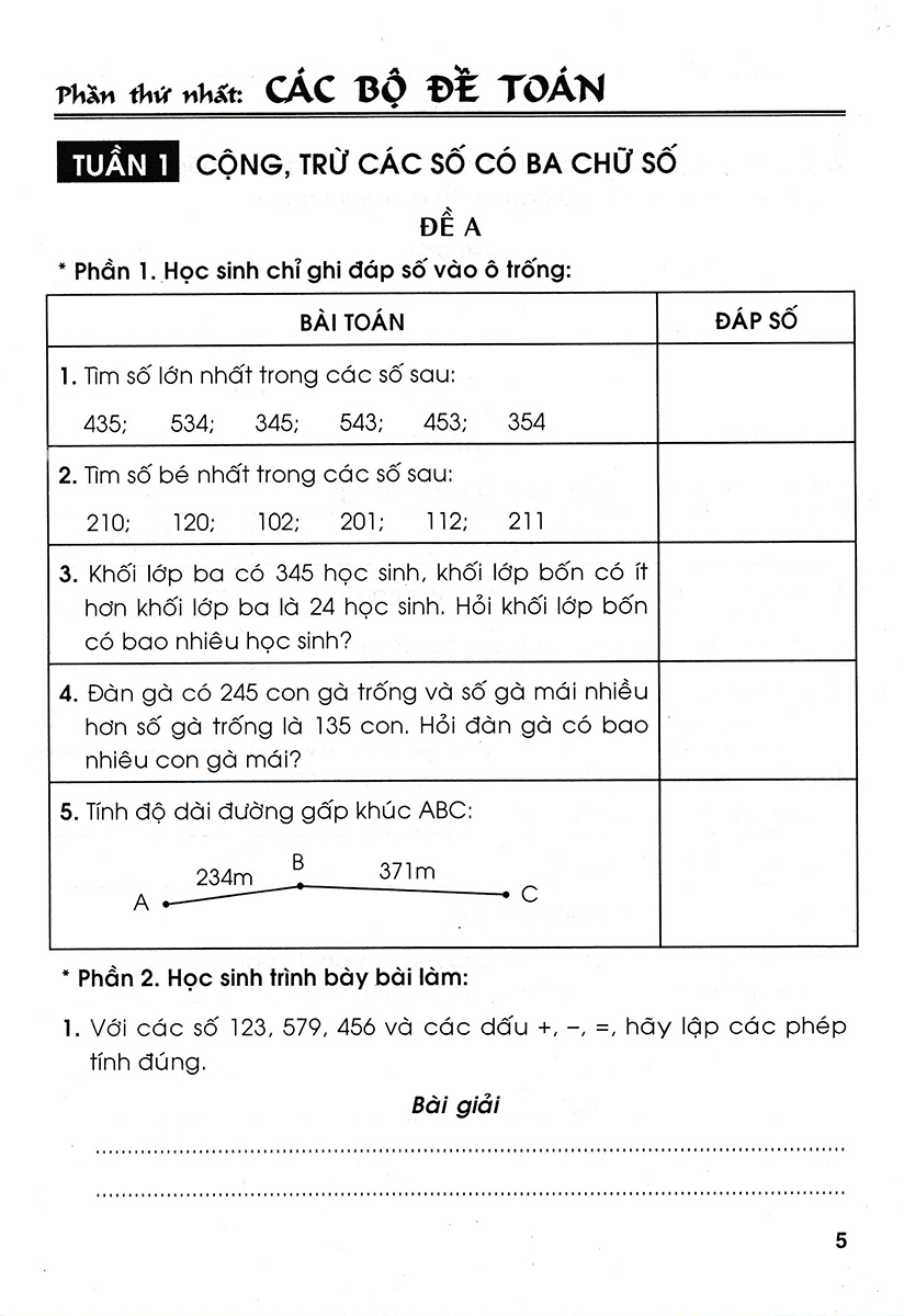 Vở Ôn Luyện Cuối Tuần Toán 3 Tập 1 _HA