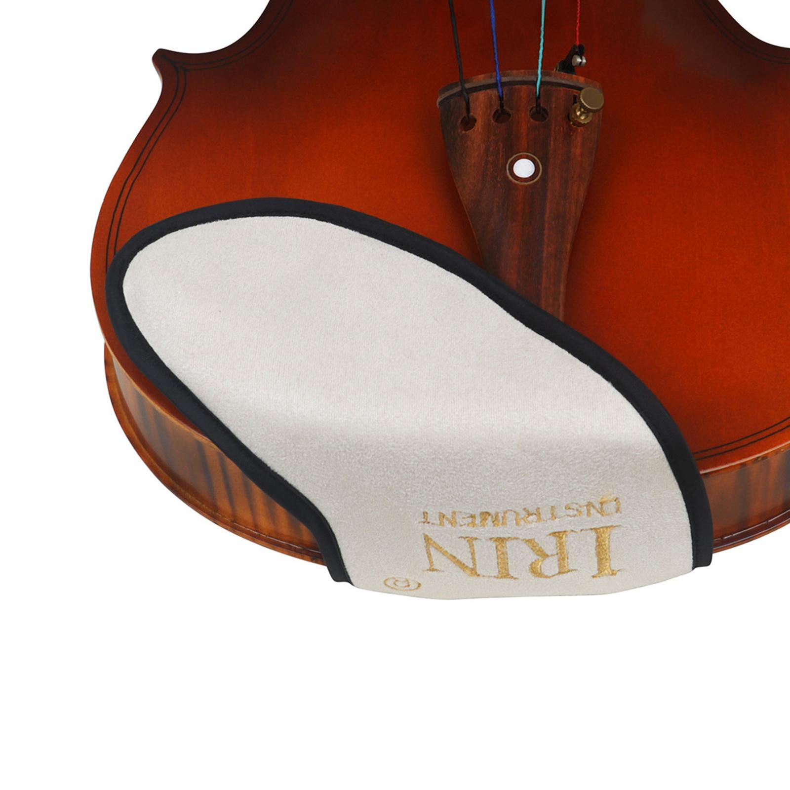 Violin Shoulder Rest, Violin Chinrest Cushion Replacement Part, Violin Chinrest Pad for Stage Rehearsal Hall