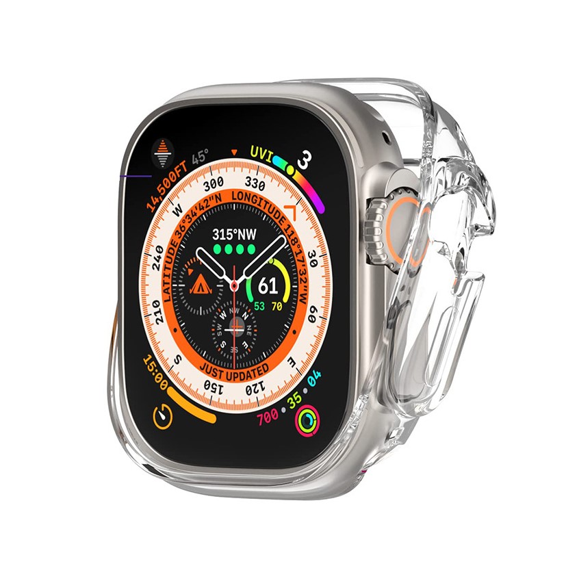 Ốp TPU Kai Clear Dành Cho Apple watch Ultra 49mm_ Hàng Chính Hãng