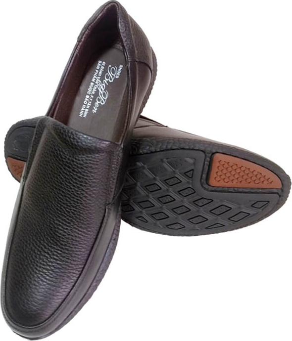 Giày Mọi Nam BIGGBEN Da Bò Thật GM44