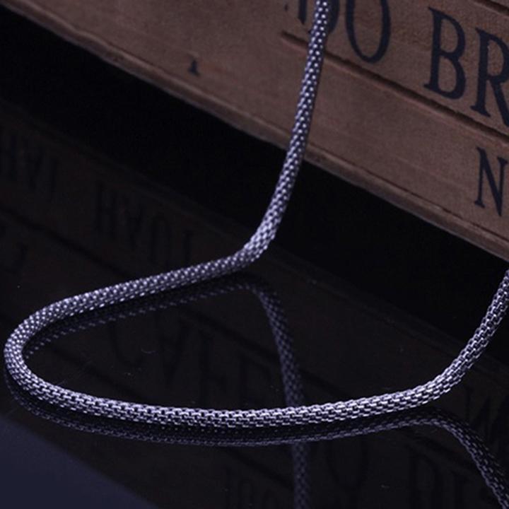 Dây chuyền nam titan cao cấp đẹp sang trọng inox thép không gỉ trangsucpt cỡ 2mm màu trắng PTDCNA41