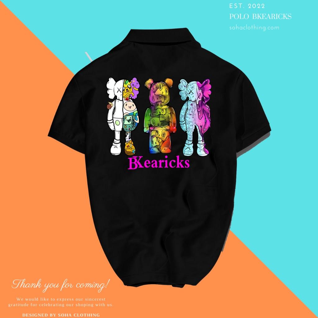 Áo Thun Polo Nam Basic cổ bẻ vải Cá Sấu chuẩn form,hình in sắc nét, BKEARICKS-SoHa Clothing