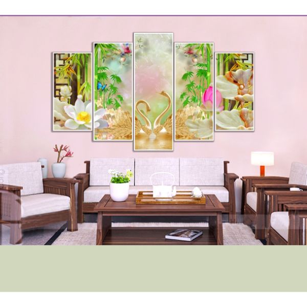 Tranh Treo 3D Phòng Khách |Giả Ngọc |T3M-21001