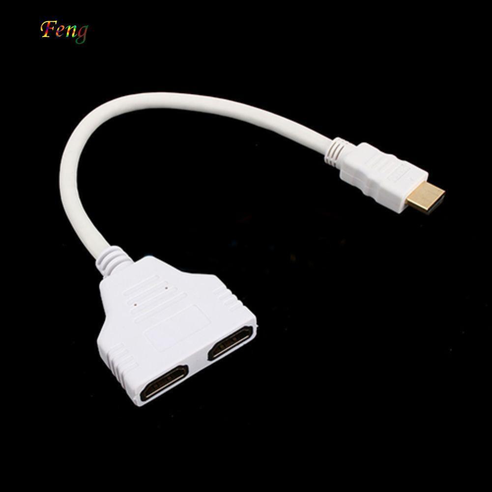 Bộ chia cổng kết nối tín hiệu HDMI 2 trong 1 tiện dụng